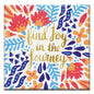 Joy In The Journey Thumb-Tack Canvas Card