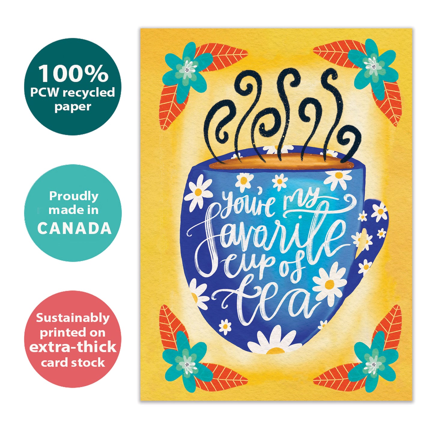 Sweeter Teacup Just Because Card