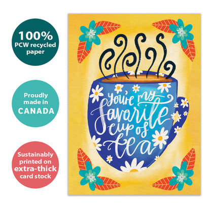 Sweeter Teacup Just Because Card