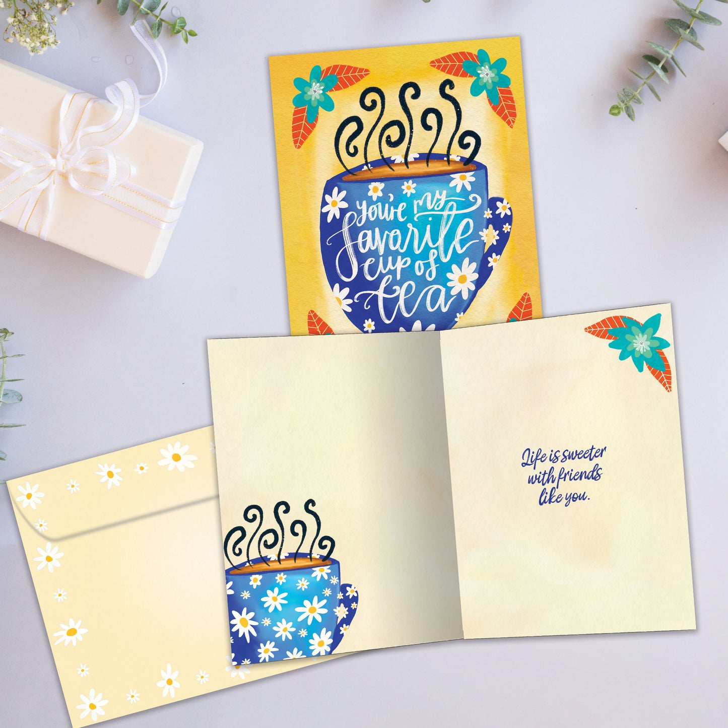 Sweeter Teacup Just Because Card