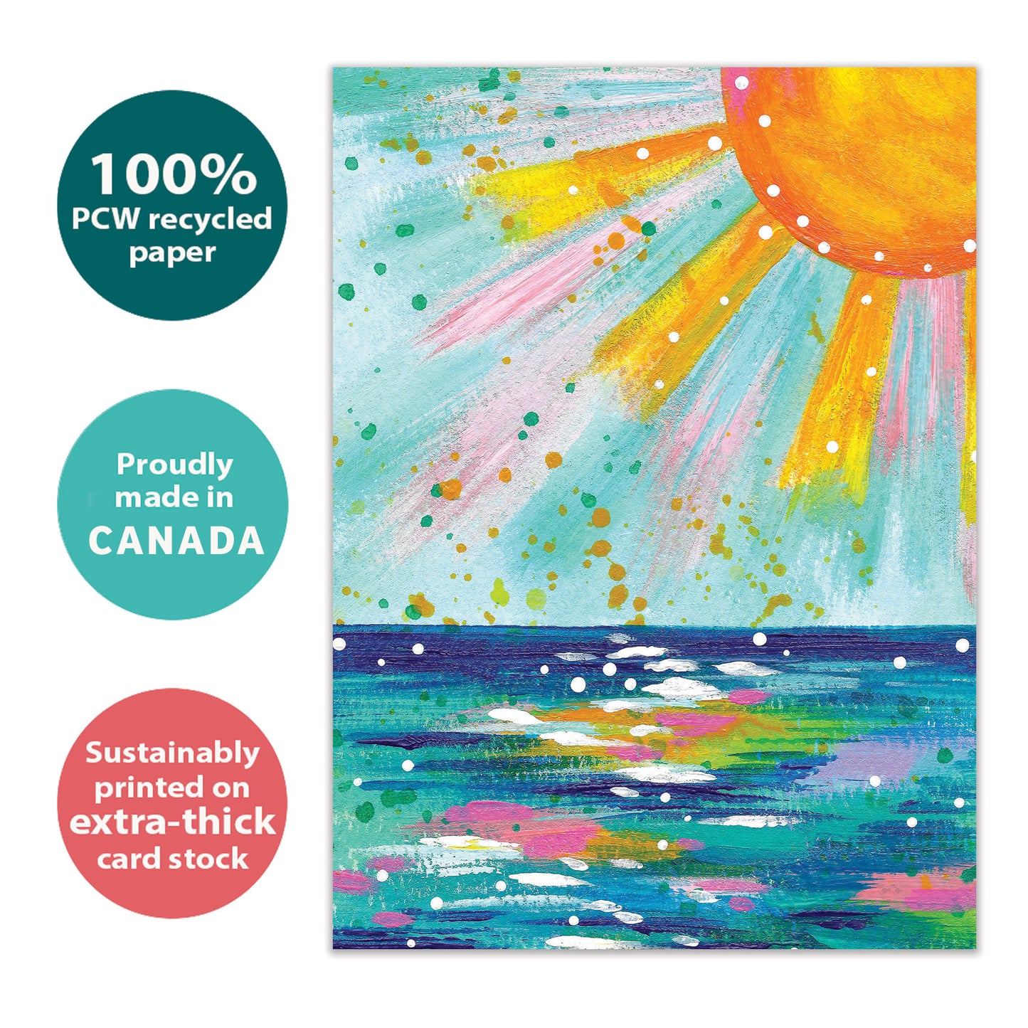 Sunshine Love Just Because Card