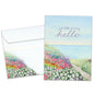 Hello Flowers Just Because Card