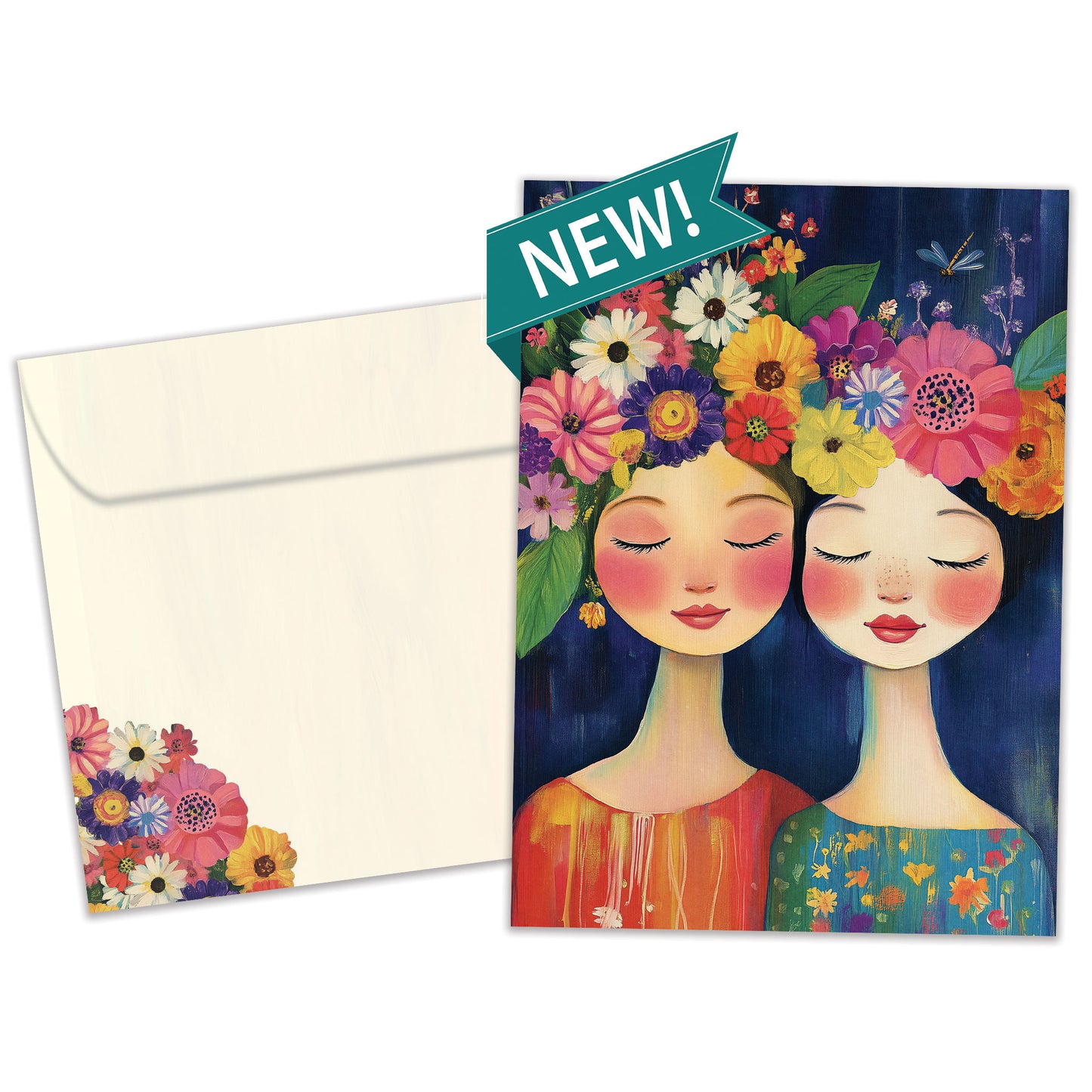 Still Besties Just Because Card