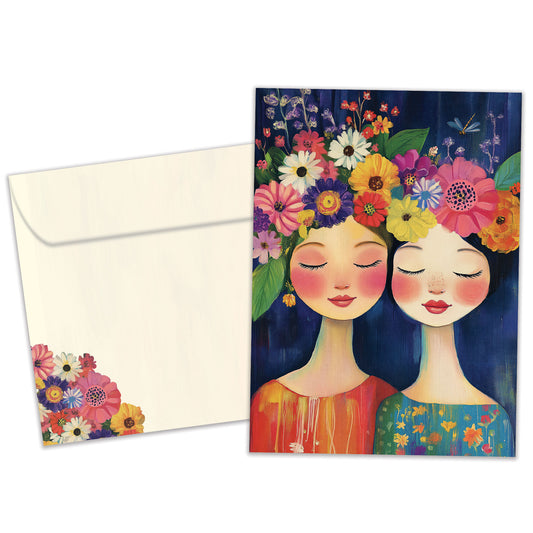 Still Besties Just Because Card