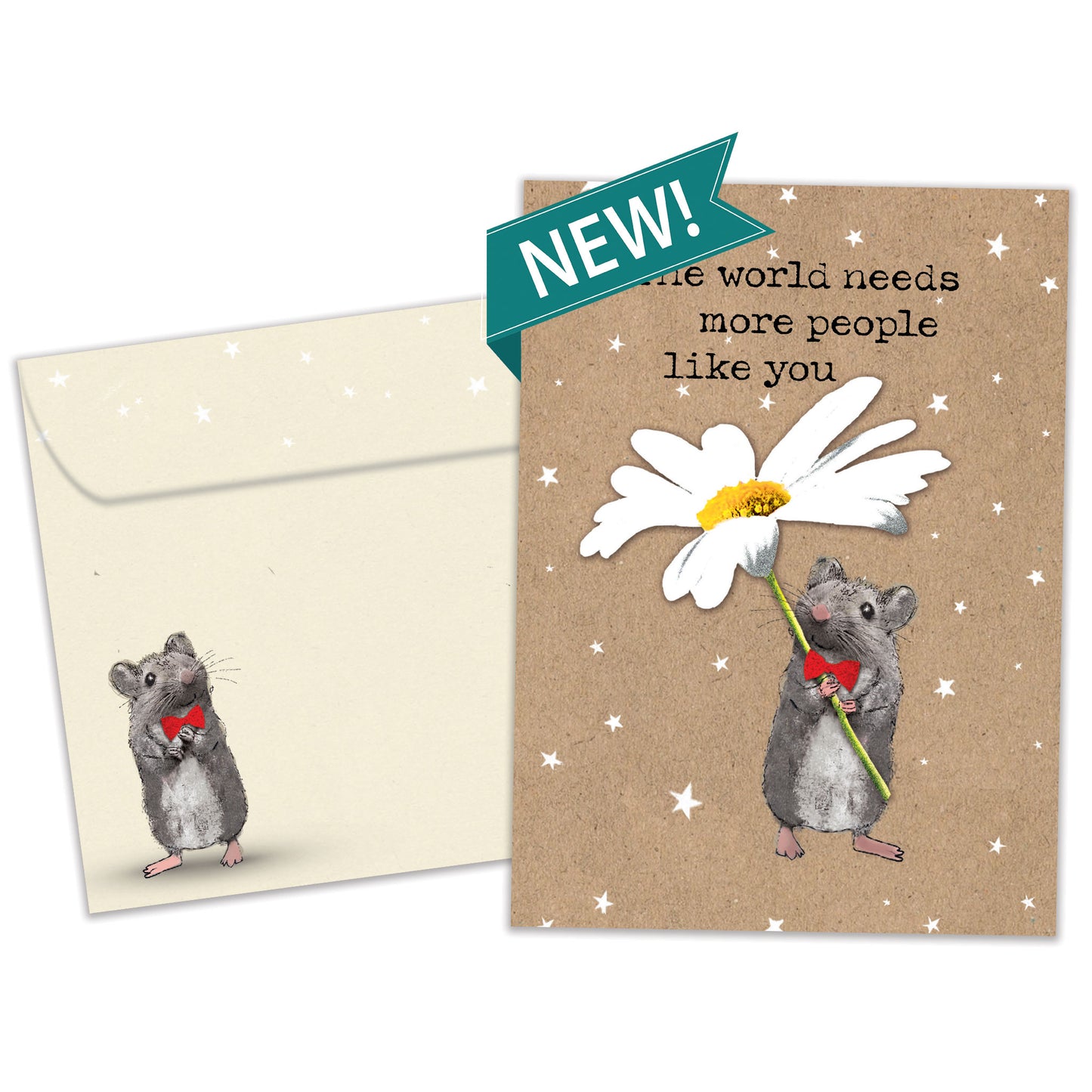 Mouse Sunshine Just Because Card