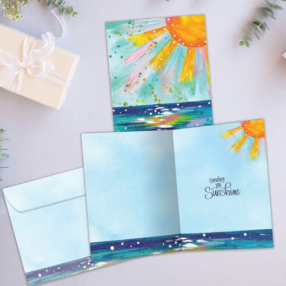 Sunshine Love Just Because Card