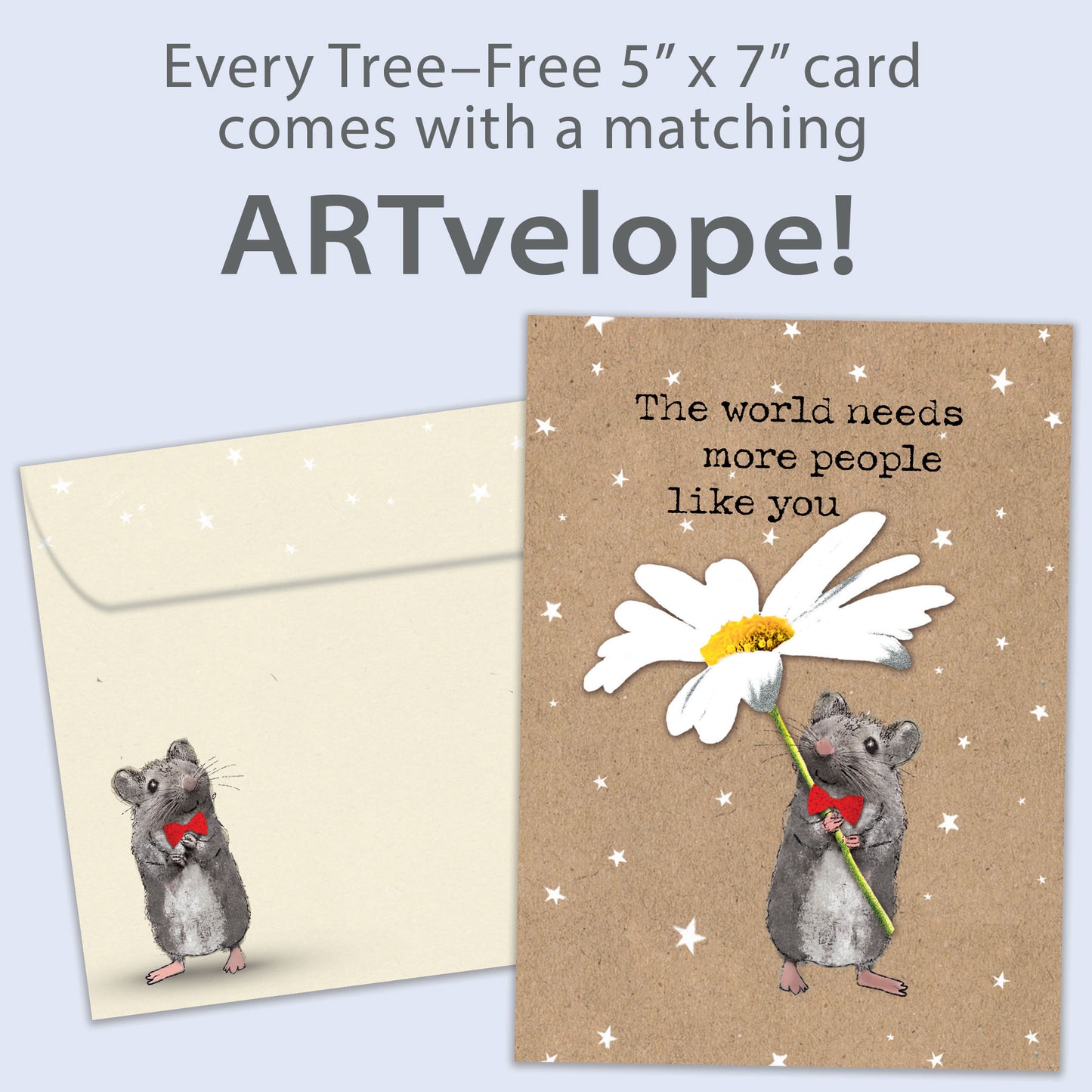 Mouse Sunshine Just Because Card