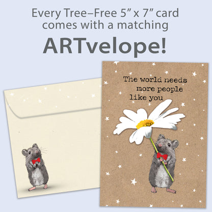 Mouse Sunshine Just Because Card