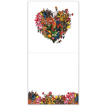 Love Elephant Thumb-Tack Canvas Card