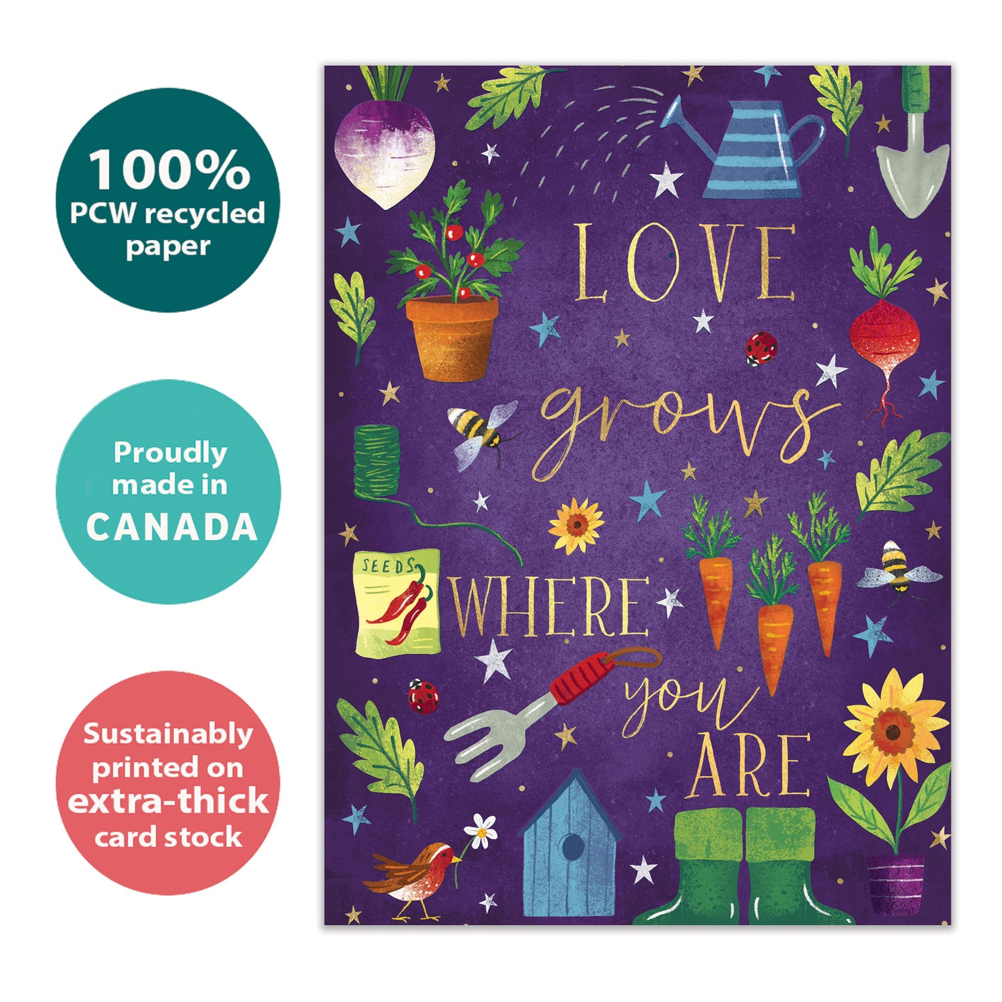 Growing Garden Mother's Day Card
