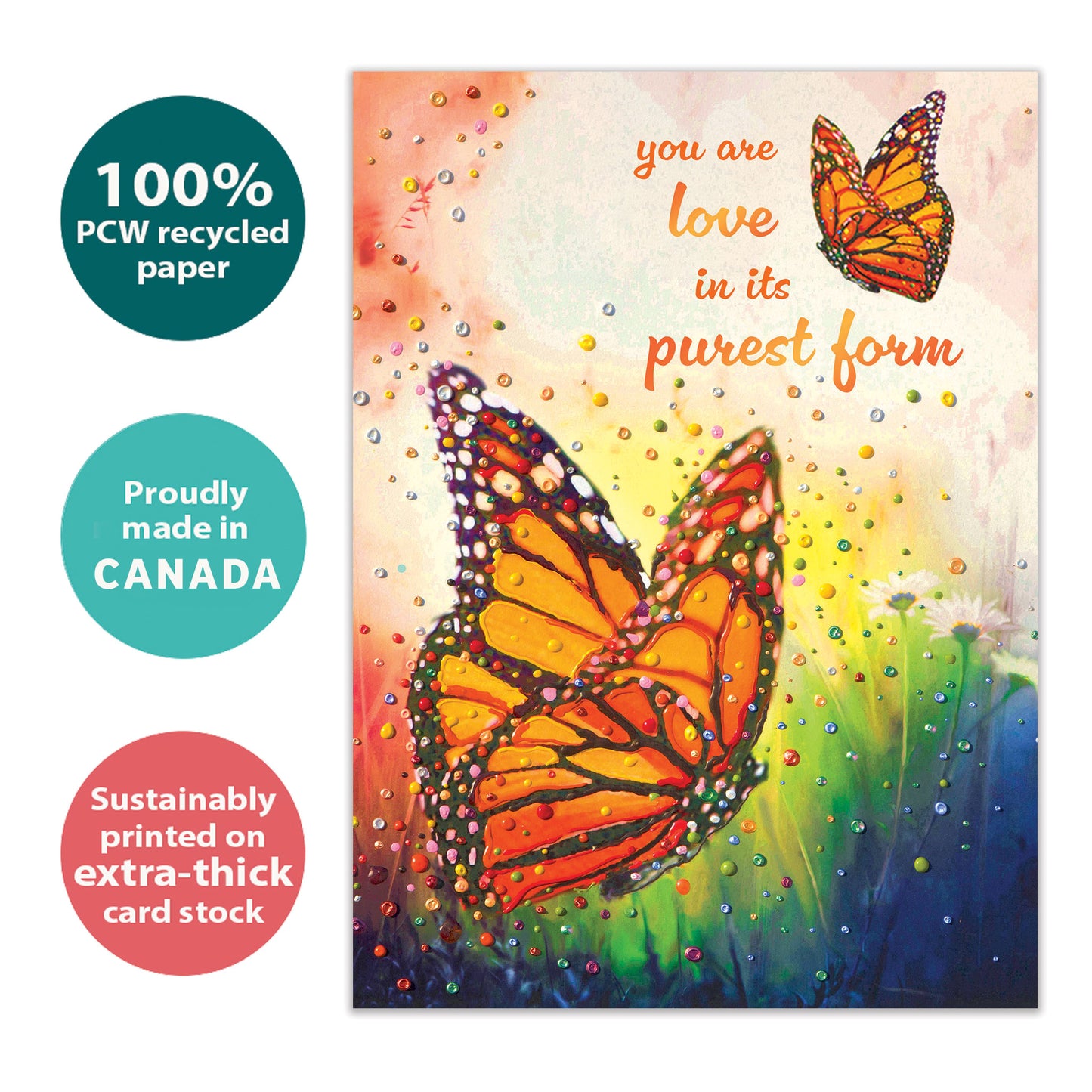 Pure Butterflies Mother's Day Card