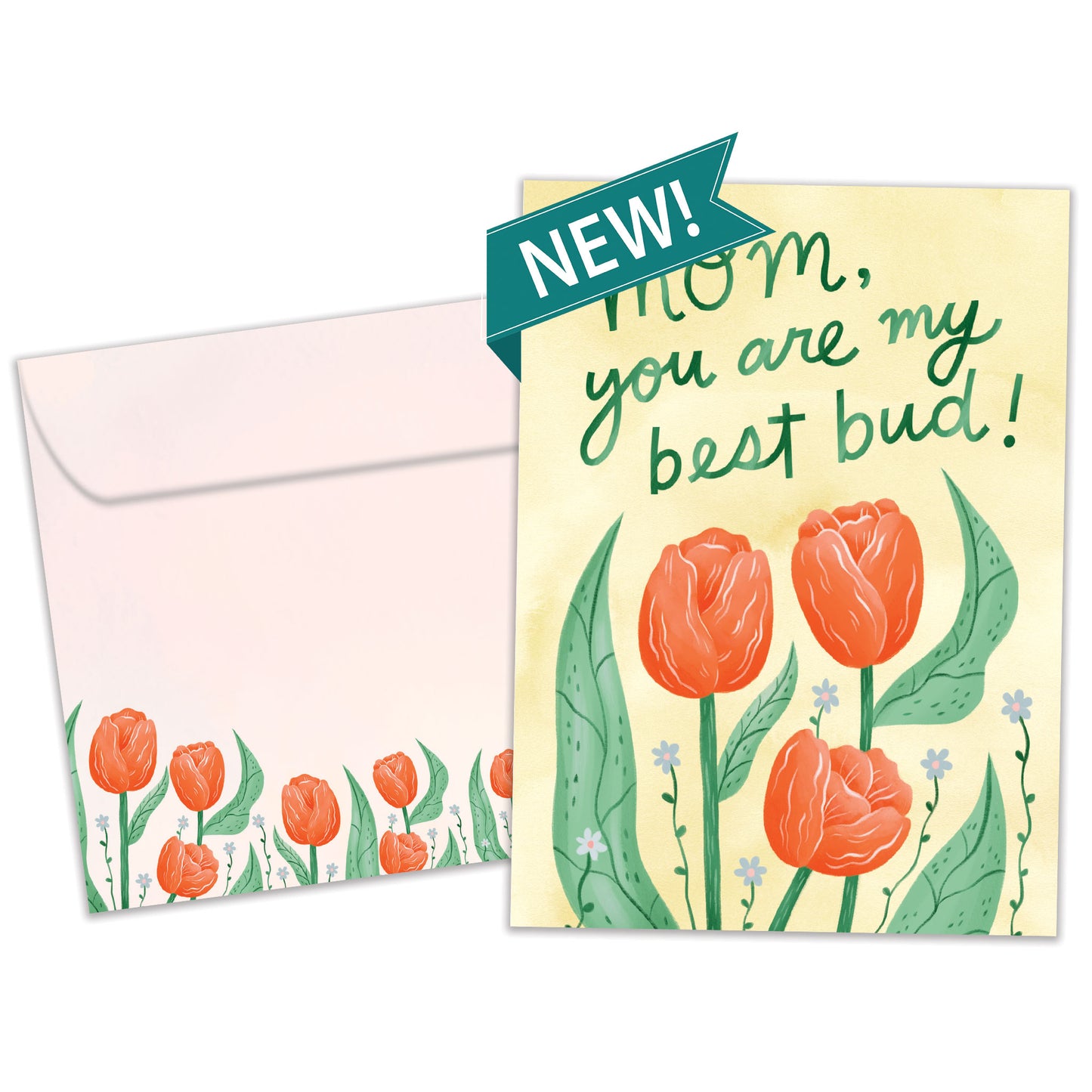 Best Bud Tulips Mother's Day Card