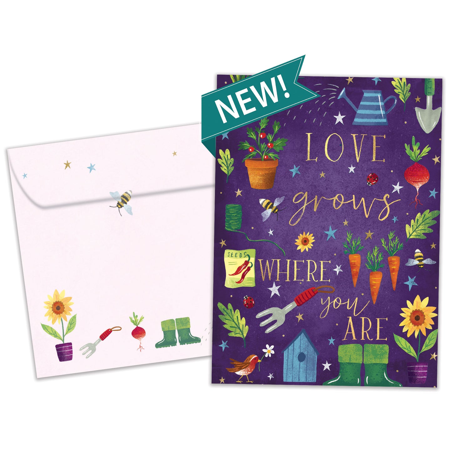 Growing Garden Mother's Day Card