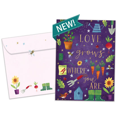 Growing Garden Mother's Day Card