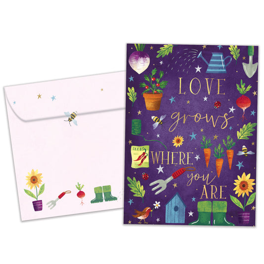 Growing Garden Mother's Day Card