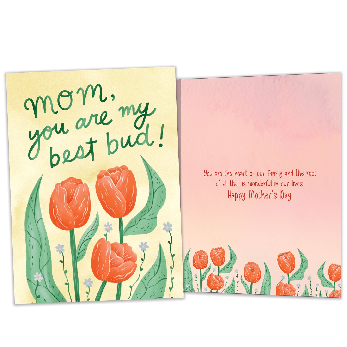 Best Bud Tulips Mother's Day Card