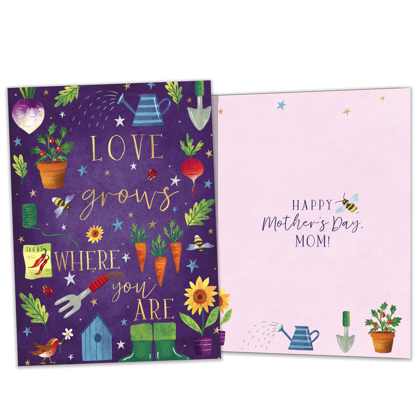 Growing Garden Mother's Day Card