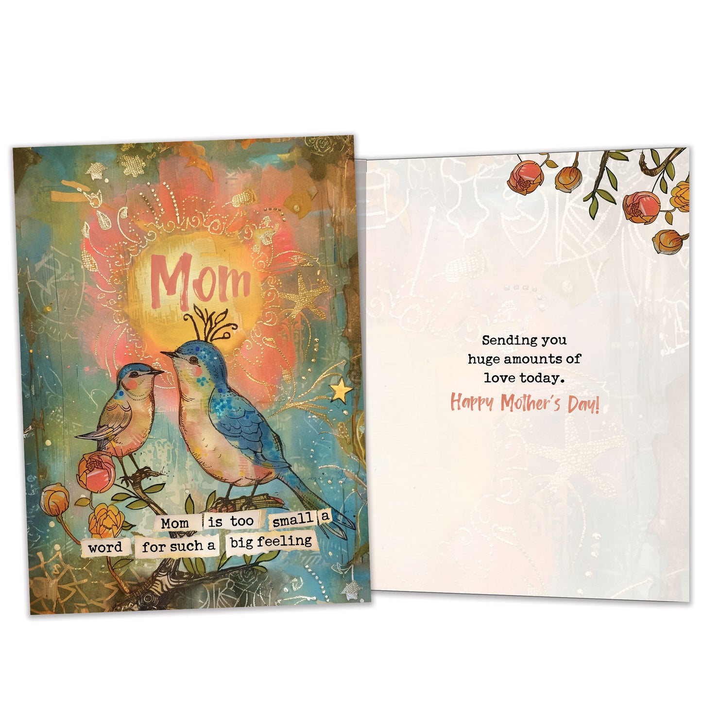 Bird Feelings Mother's Day Card