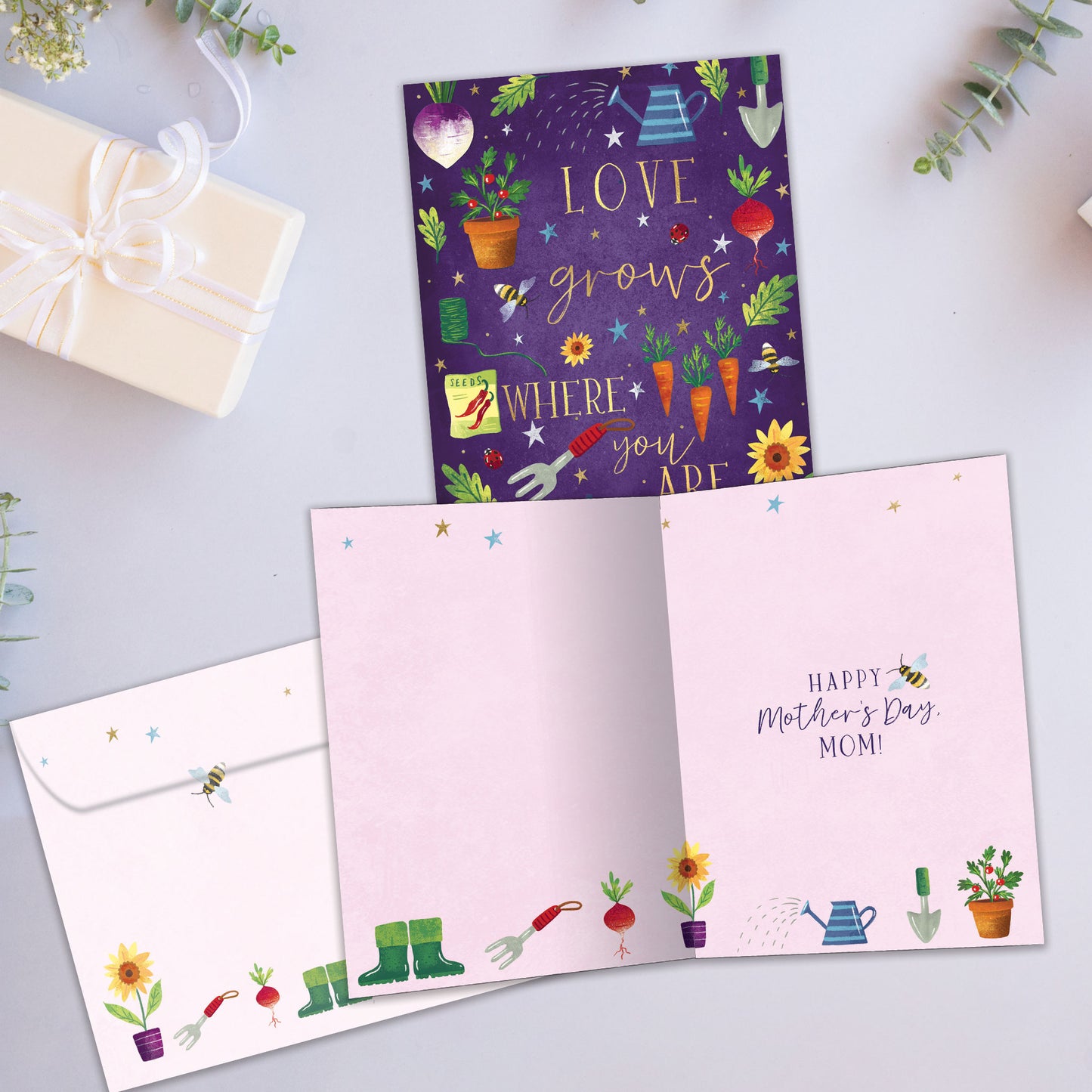 Growing Garden Mother's Day Card