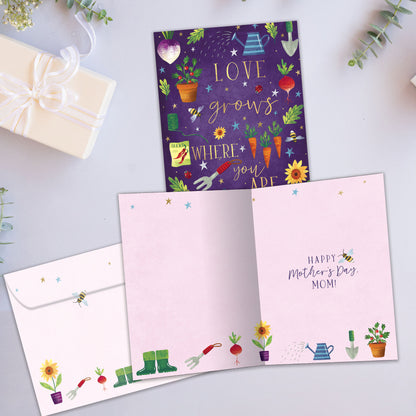 Growing Garden Mother's Day Card