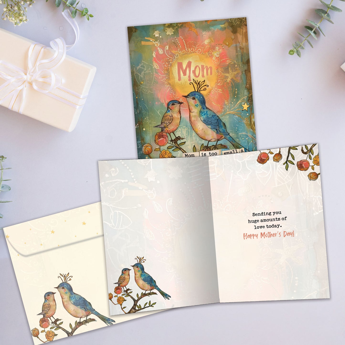 Bird Feelings Mother's Day Card