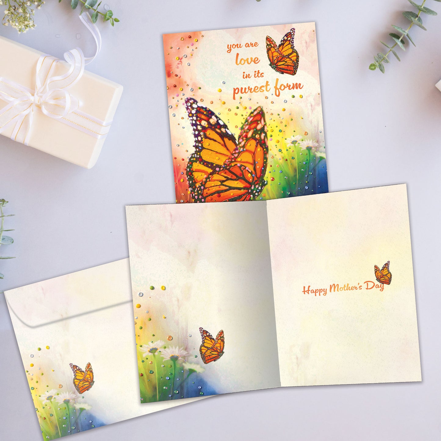 Pure Butterflies Mother's Day Card