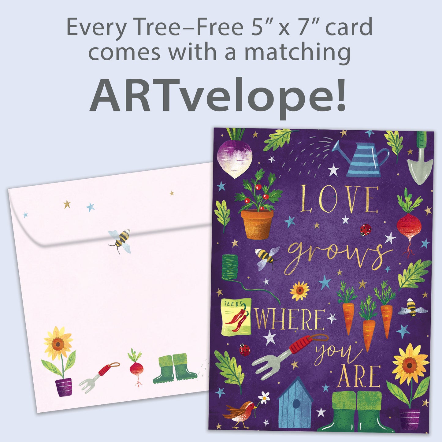 Growing Garden Mother's Day Card