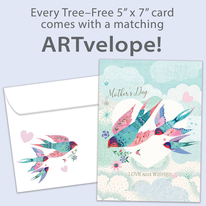 Loving Bird Wishes Mother's Day Card