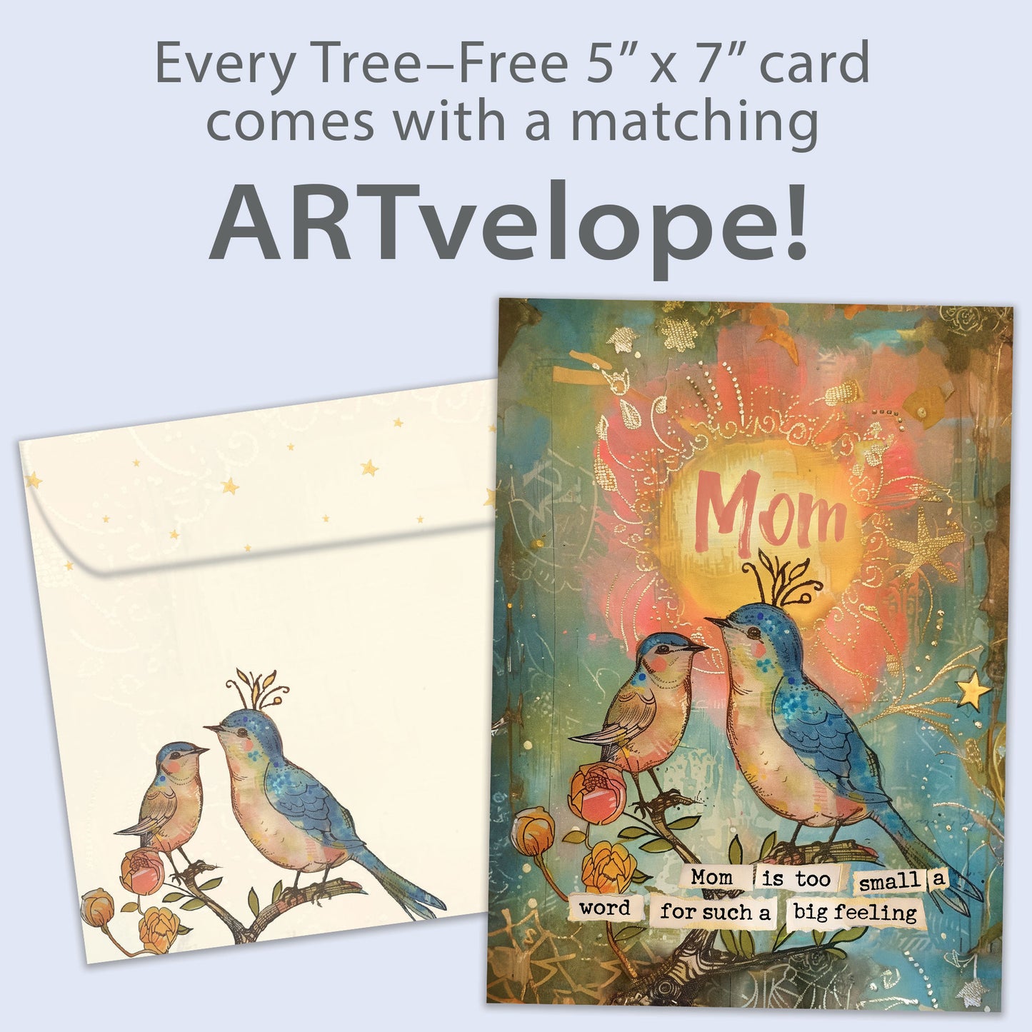 Bird Feelings Mother's Day Card