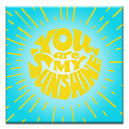 My Sunshine Thumb-Tack Canvas Card