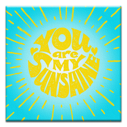 My Sunshine Thumb-Tack Canvas Card