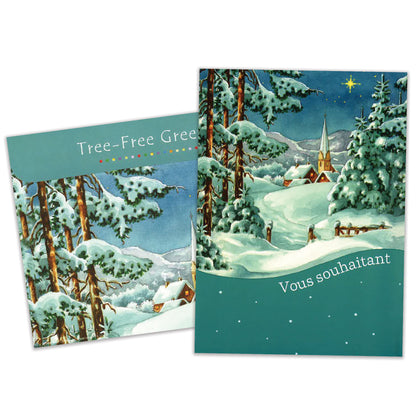 Carte Noël Merveilles D'Hiver