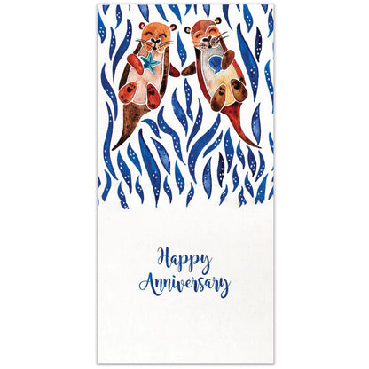 Otter Joy Thumb-Tack Canvas Card