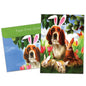 Carte Pâques Lapin Wanna Be