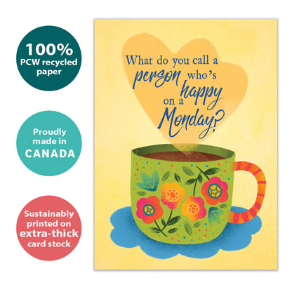 Happy Coffee Retirement Card