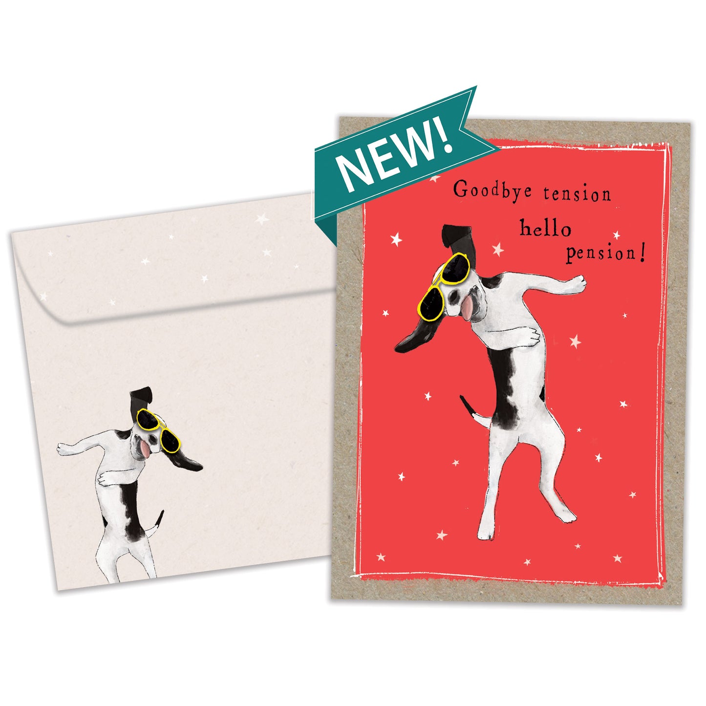 Goodbye Tension Retirement Card