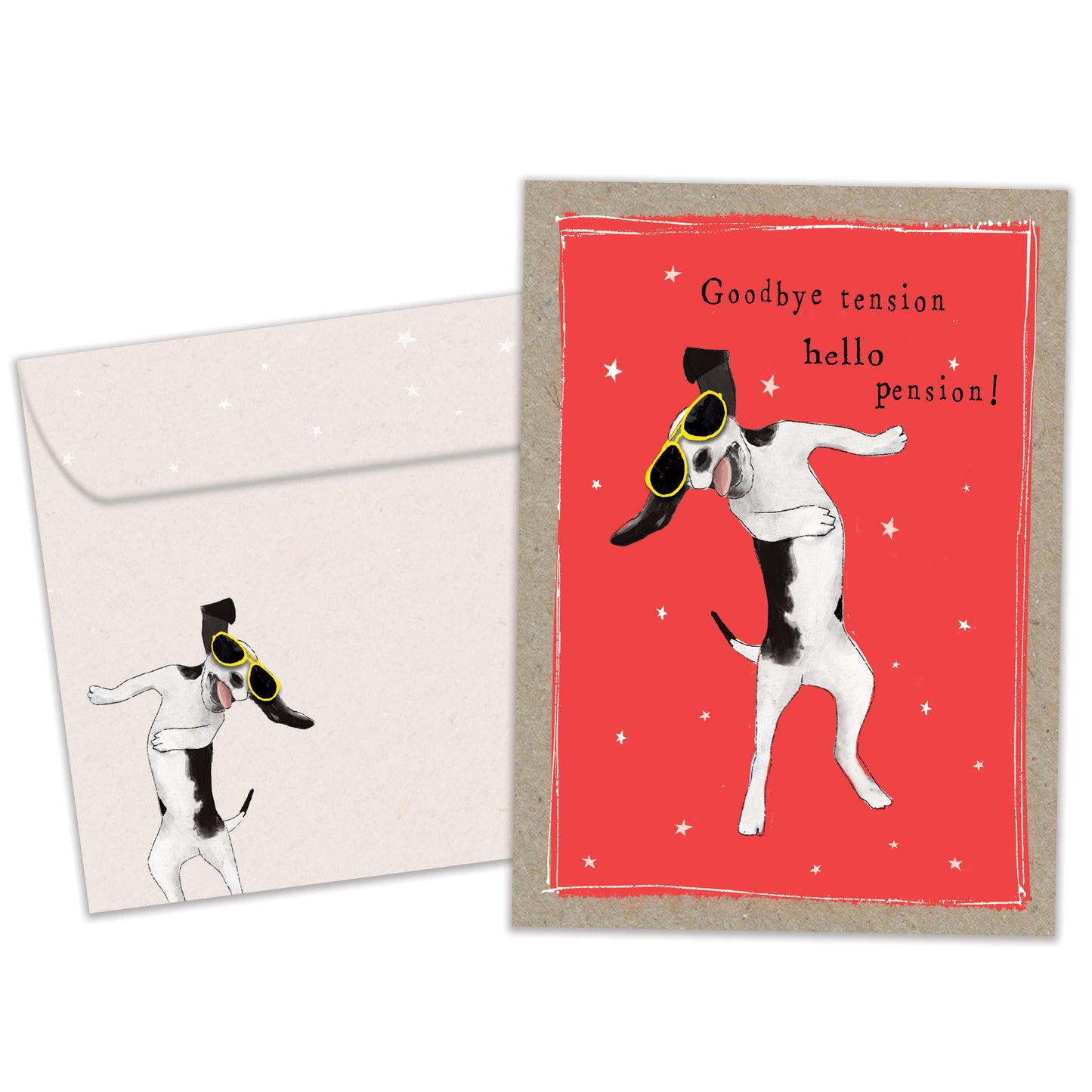 Goodbye Tension Retirement Card