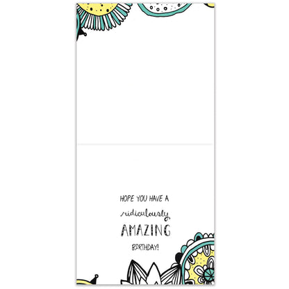 Ridiculously Amazing Thumb-Tack Canvas Card