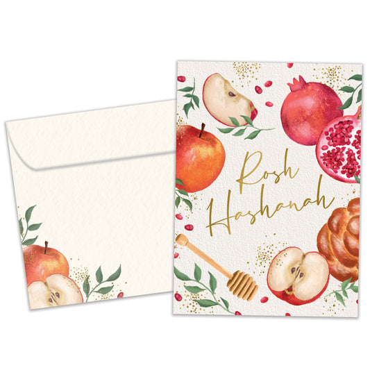 Welcome Gratitude Rosh Hashanah Card