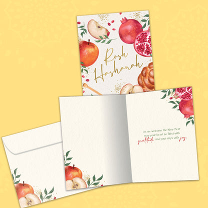 Welcome Gratitude Rosh Hashanah Card