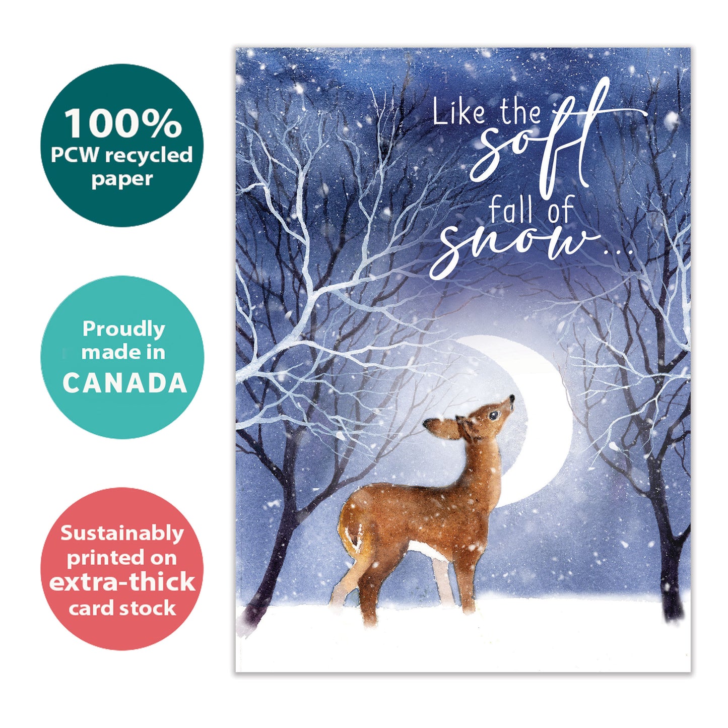 Under Winter’s Moon Solstice Card