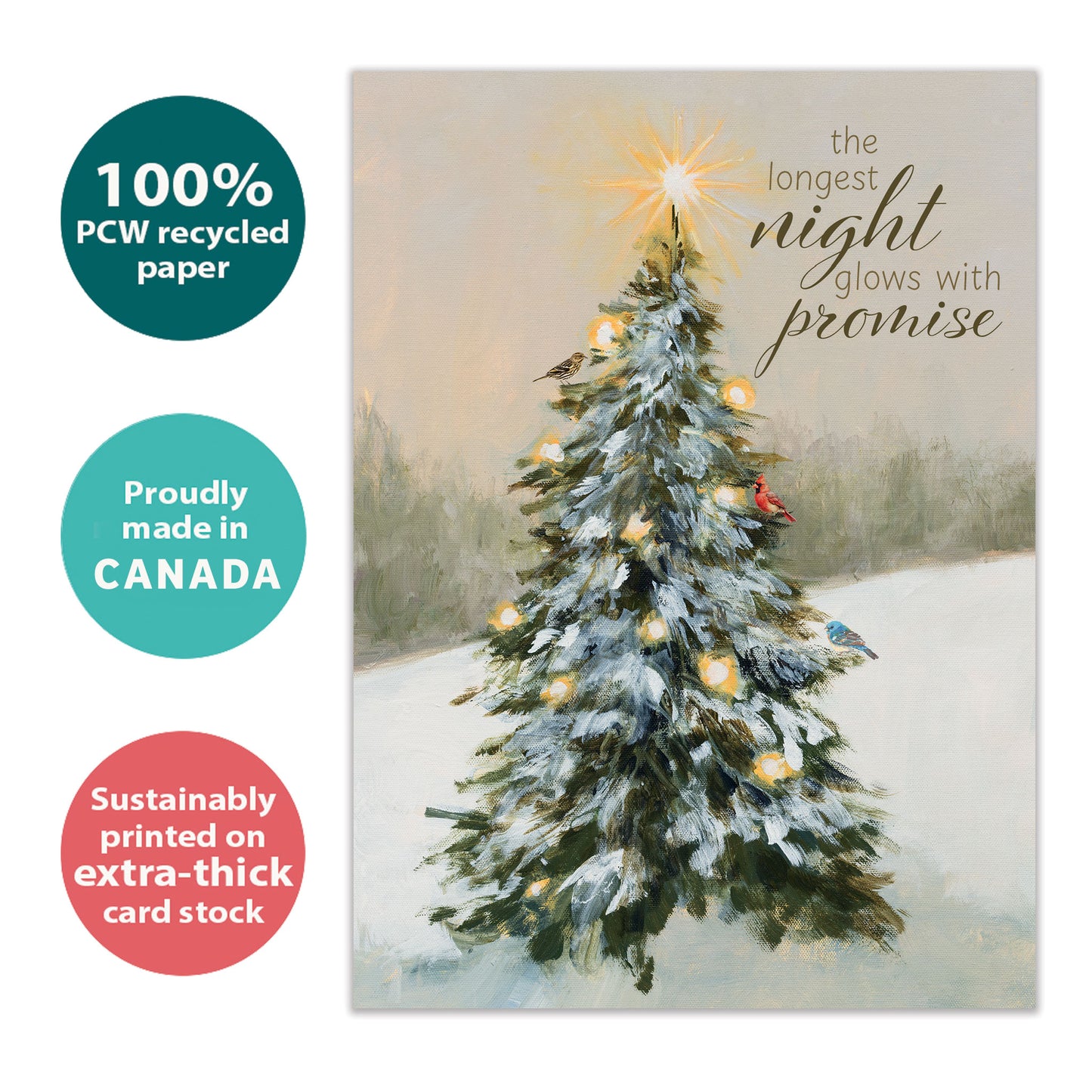 Glow With Promise Solstice Card