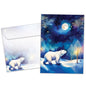 Polar Bear Peace Solstice Card