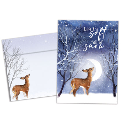 Under Winter’s Moon Solstice Card