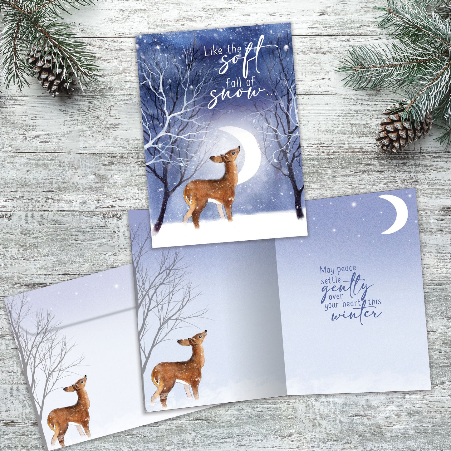 Under Winter’s Moon Solstice Card