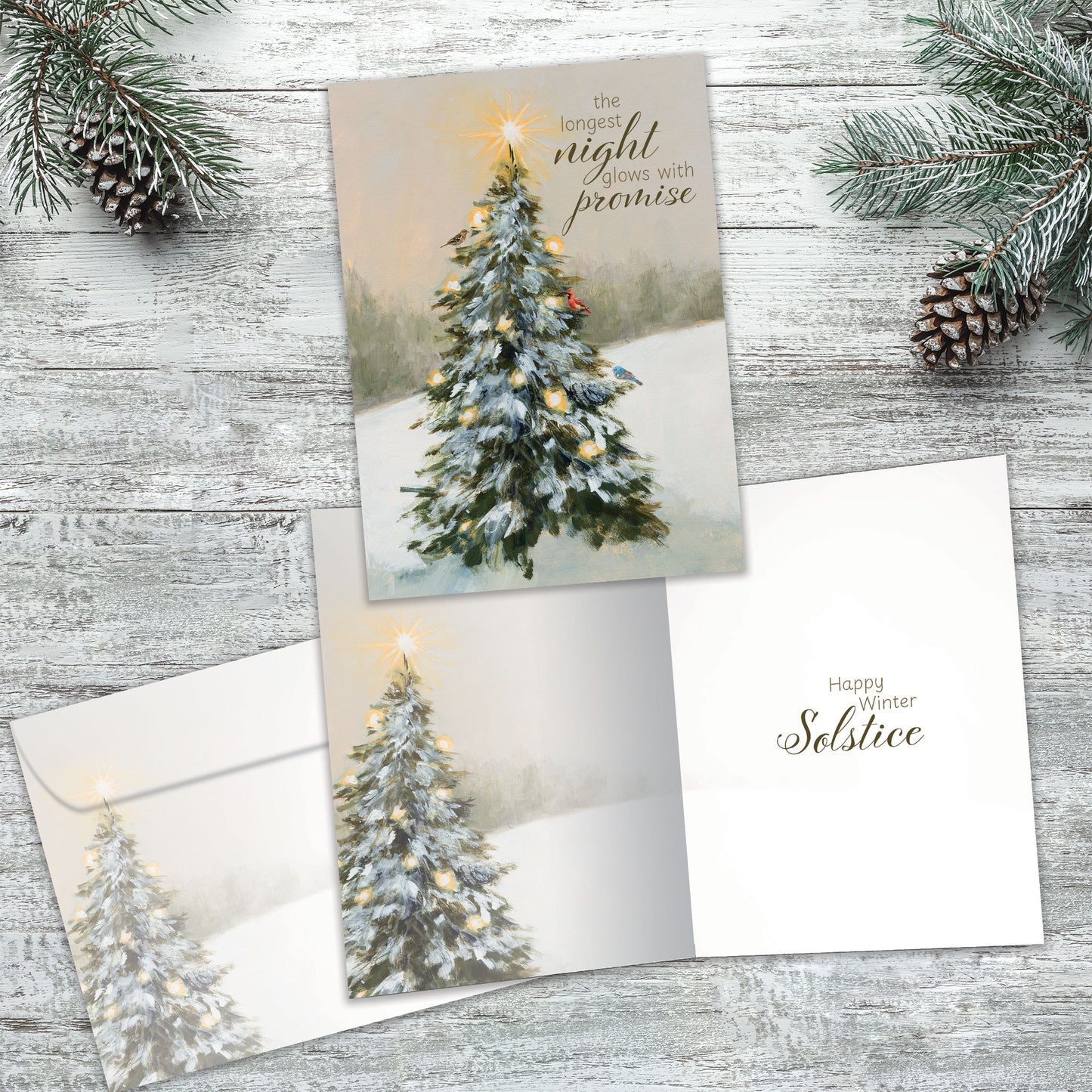 Glow With Promise Solstice Card