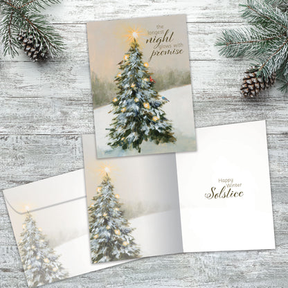 Glow With Promise Solstice Card