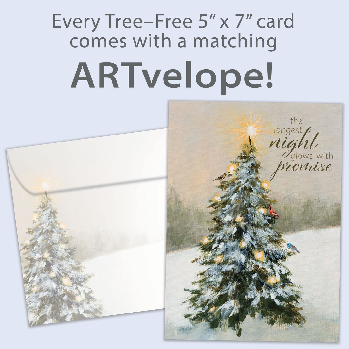 Glow With Promise Solstice Card