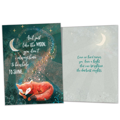 Fox Brightness Support & Encouragement Card