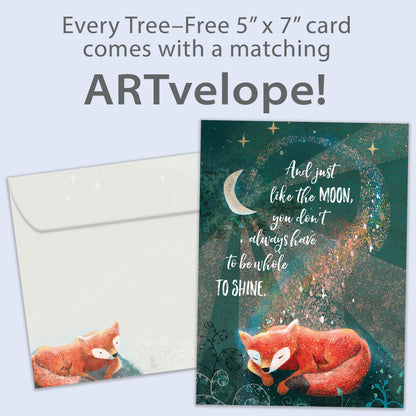 Fox Brightness Support & Encouragement Card